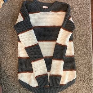 Small multi colored sweater